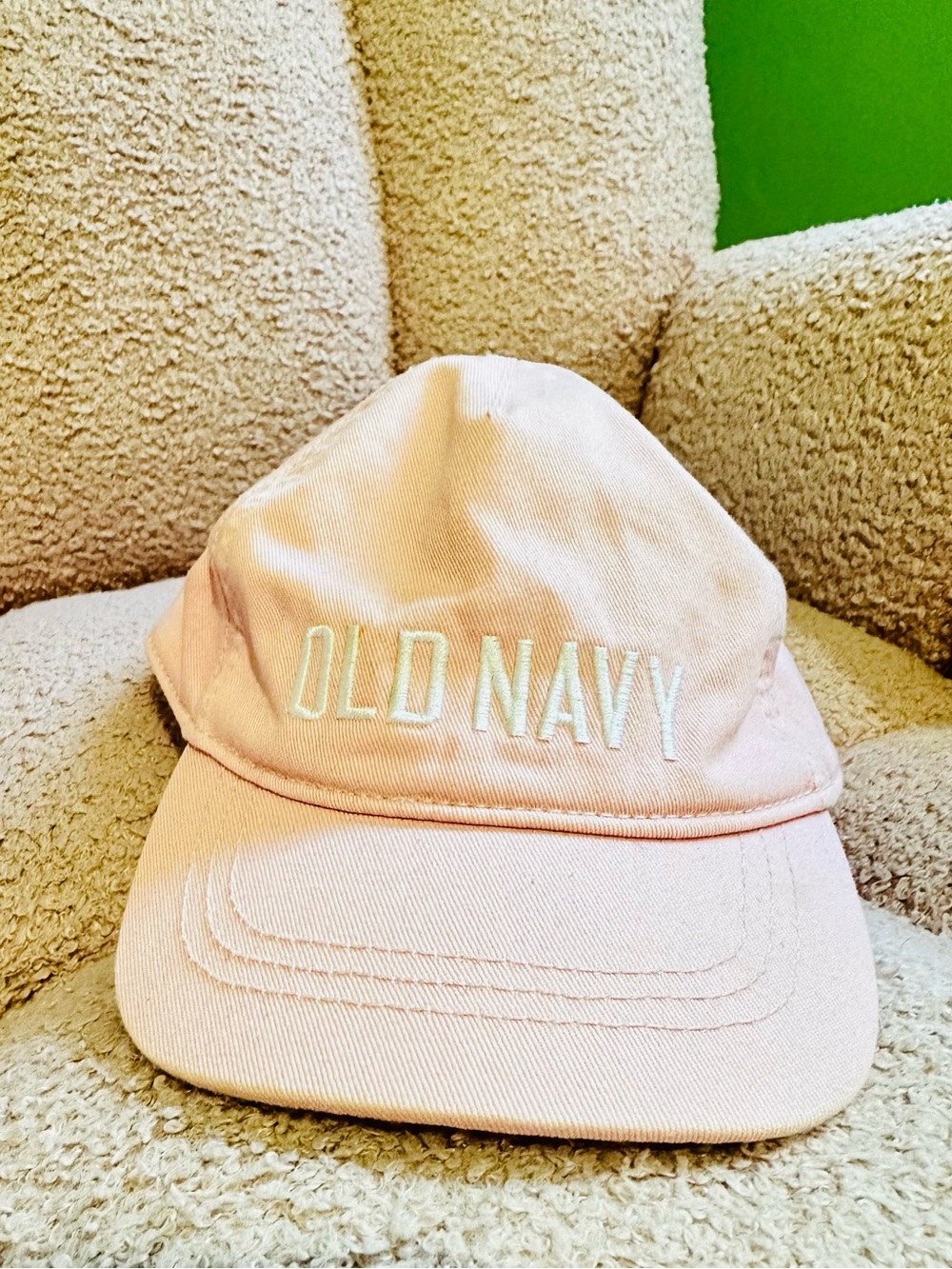 Old Navy Light Pink Childs Baseball Cap